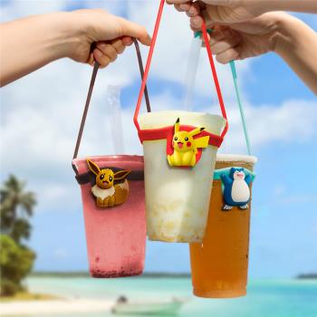 【Bone】Cup Tie 環保杯綁 飲料提袋 - 寶可夢