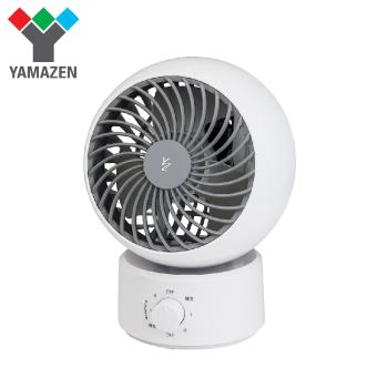 【日本山善 YAMAZEN】6吋靜音左右擺動循環扇 YAS-KW15TW