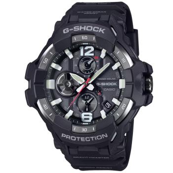 CASIO G-SHOCK 太陽能x藍牙連線 碳核心防護 飛行腕錶 GR-B300-1A