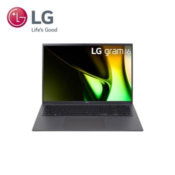 LG樂金 gram 16型極致輕薄AI筆電-沉靜灰(Ultra 5-16G/512G SSD/Win11Home) 16Z90S-G.AA56C2