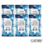 GATSBY 潔面濕紙巾(冰爽型)15張 x6入組