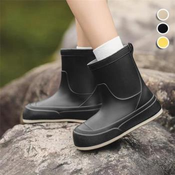【Alice】幸福甜氛霧面短筒雨靴(防水/靴子/短筒雨靴/中筒雨鞋)
