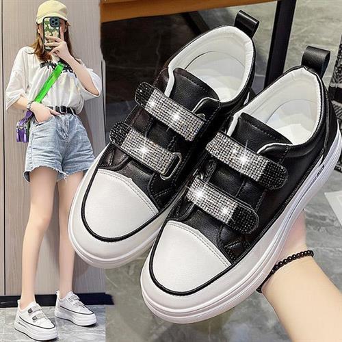 【Alice】開朗少女鑽飾美學運動鞋樂福鞋休閒鞋(小白鞋/娃娃鞋/樂福鞋/休閒鞋)