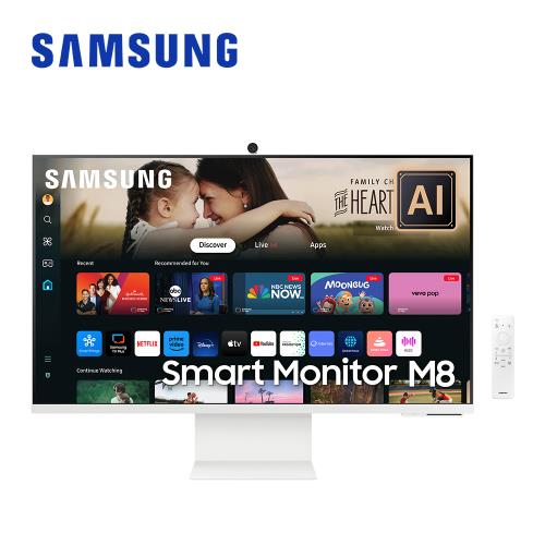 SAMSUNG 32吋智慧聯網螢幕 M8 (2024) S32DM803UC