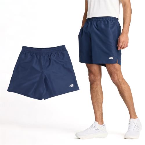 New Balance 短褲 Sport Essentials Shorts 男款 藍 7吋 抽繩 運動褲 NB MS41501NNY