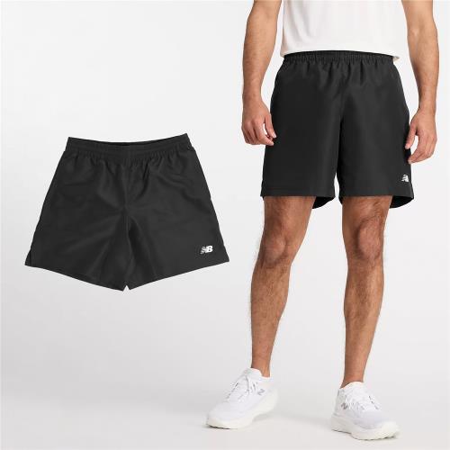 New Balance 短褲 Sport Essentials Shorts 男款 黑 7吋 抽繩 運動褲 NB MS41501BK