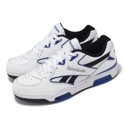 Reebok 籃球鞋 BB 4500 DMX 男鞋 白 黑 藍 皮革 氣墊 復古 運動鞋 100204820