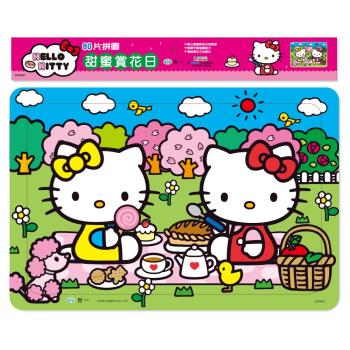 [世一文化]Hello Kitty:甜蜜賞花日80片拼圖 C678027