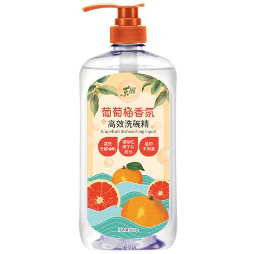 東森嚴選-東風葡萄柚香氛洗碗精1000gx6瓶