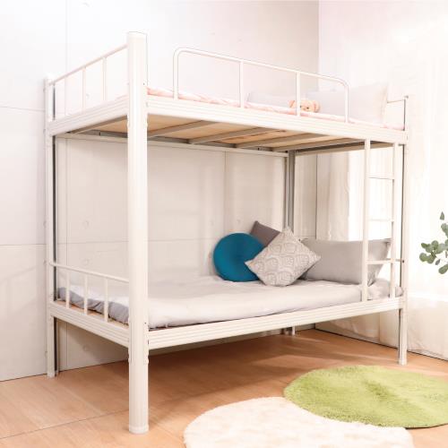 邏爵LOGIS - 舒適好眠4尺上下舖 鐵床 床架 雙層床 雙人床架 BED2