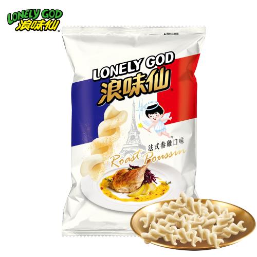 即期良品-浪味仙-法式春雞口味(洋芋捲) 89g-有效期限2025/12/24