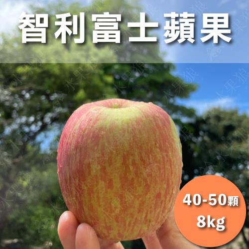 【水果狼FRUITMAN】智利富士蘋果 40-50粒 8kg