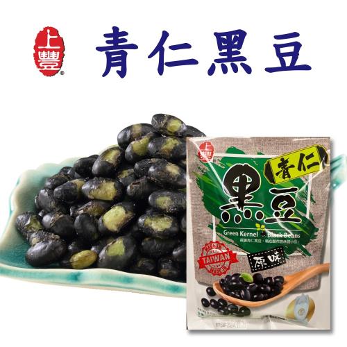 【上豐】下酒菜必備 青仁黑豆(原味) 90g-5包組