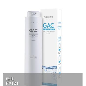(無安裝)櫻花後置活性碳第4道適用P0121濾心F0150