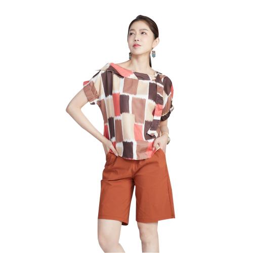 蘭陵(5入)魅力韻味3D沁涼五分褲L03-39