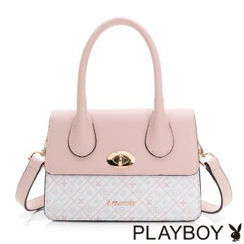 PLAYBOY - 手提包可斜背 Chic系列 - 粉色