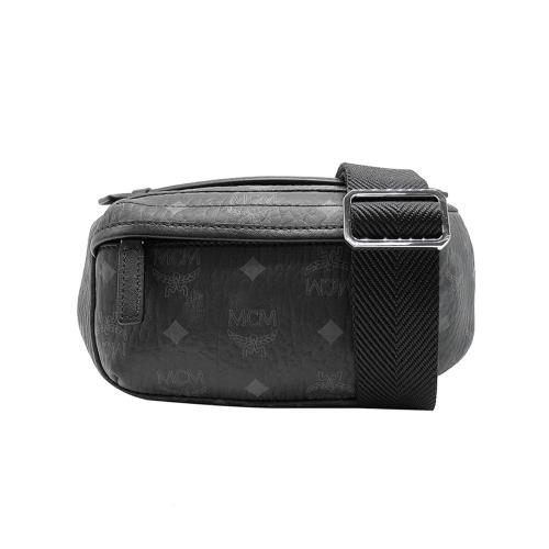 Mcm Visetos Original 系列斜揹腰包(黑)