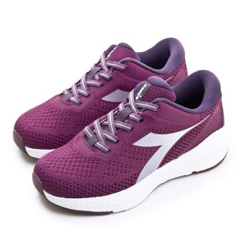 【DIADORA】女 迪亞多那 專業輕量緩震慢跑鞋 輕履行系列 紫 33675