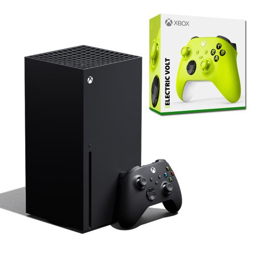 微軟 Xbox Series X 1TB遊戲主機 全新未拆封 台灣公司貨 主機保固一年【贈 原廠XBOX控制器 顏色任選*1】
