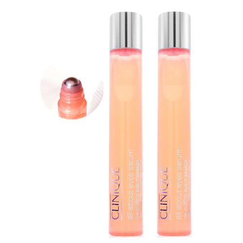 CLINIQUE倩碧 全效亮眼按摩精華15ml*2 - 雙瓶組 (正統公司貨) - 即期良品特賣