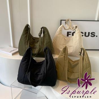 【iSPurple】日系文青*通勤實用大容量素面托特包/顏色可選