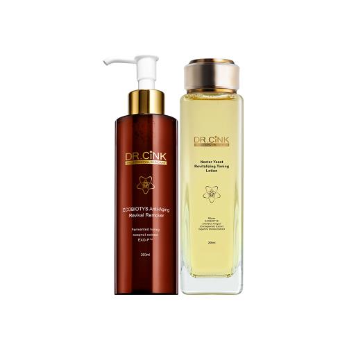 DR.CINK達特聖克  花蜜卸妝精露組 (花蜜卸妝200ml+花蜜露200ml)