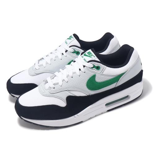 Nike 休閒鞋 Air Max 1 男鞋 女鞋 黑 綠 氣墊 復古 運動鞋 FN6952-100