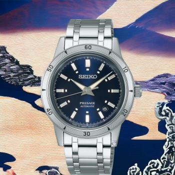 SEIKO 精工 presage 60年代 復古機械錶 腕錶 男錶 手錶-4R35-06H0B/SRPL07J1