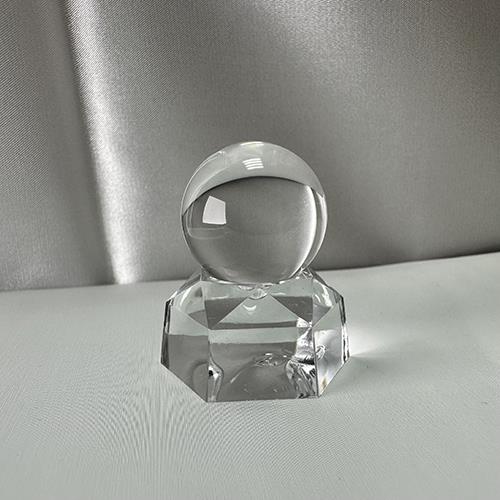 喨喨飾品】2A天然全美純淨通透23mm白水晶球H32|擺件/裸石|ETMall東森購物網