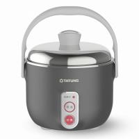 大同3人份曜石灰不鏽鋼配件電鍋TAC-03D-NIG