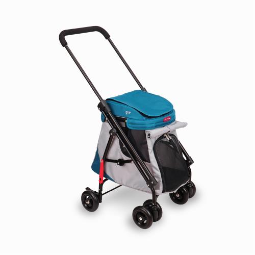 沛德奧 寵物拉桿車 Petstro  418-兜風趣系列 天晴藍CGB-寵物推車
