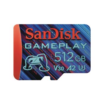 SanDisk GamePlay Extreme microSDXC 512GB 手機和電競掌機遊戲記憶卡 公司貨