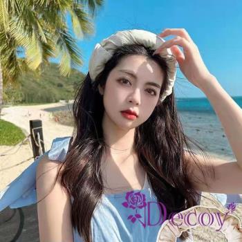 【Decoy】優雅百變*彈性髮摺疊防曬遮陽帽/顏色可選