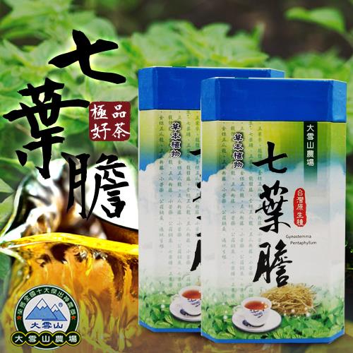 【大雪山農場】七葉膽茶-3gX30入/罐 (2罐一組)