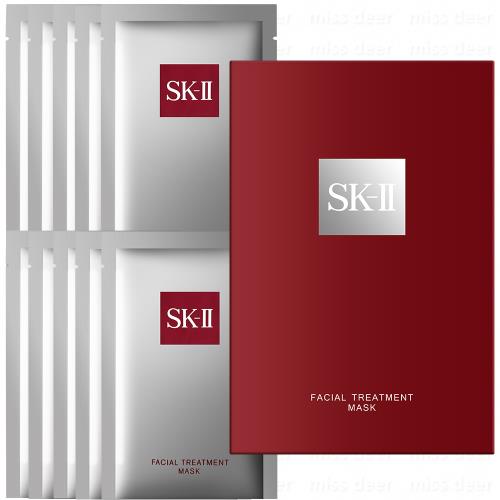 SK-II 青春敷面膜 10片/盒裝 (國際航空版)