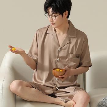 【藍尼居家】★莫代爾布料外穿休閒居家服(男睡衣/家居服/兩件式)