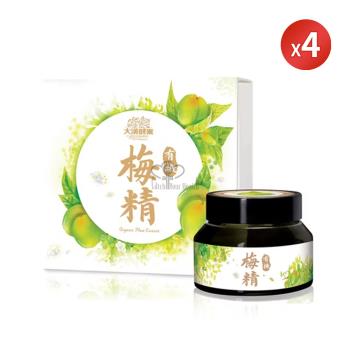 【大漢酵素】有機梅精(50g/瓶)X4瓶-有機認證青梅