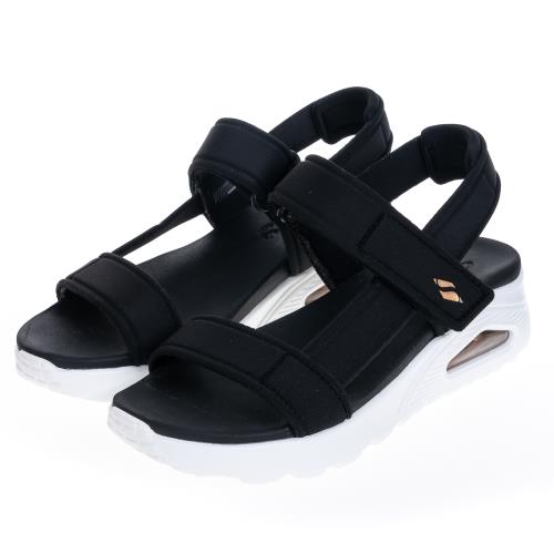 SKECHERS 女鞋 休閒系列涼拖鞋 UNO (119813BLK)