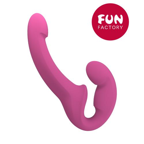 德國Fun Factory Share Lite 雙面雪兒 雙頭假陽具 莓紅