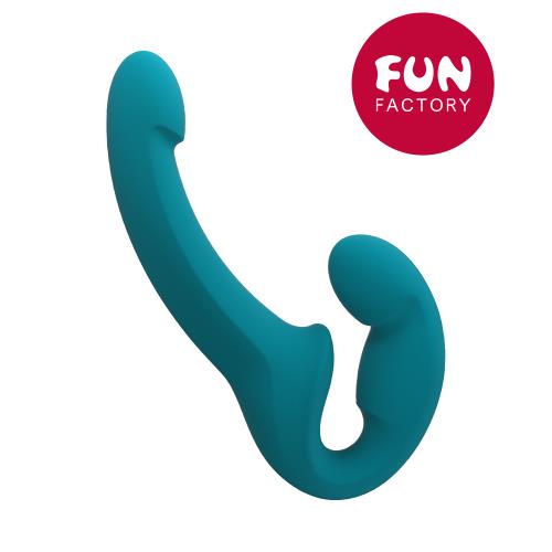 德國Fun Factory Share Lite 雙面雪兒 雙頭假陽具 湖水藍