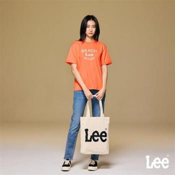 Lee 女款 409 膝蓋刷破 中腰修身小直筒牛仔褲 Modern