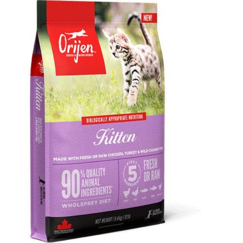 Orijen 歐睿健 無穀貓飼料 六種鮮魚貓 鮮雞幼貓  5.4KG