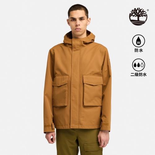 Timberland 男款小麥色防潑水防風外套│A2PD8EH2