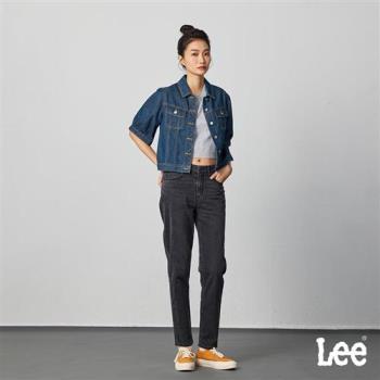 Lee 女款 413 黑色皮牌 高腰標準小直筒牛仔褲 Lites Modern & Cooling