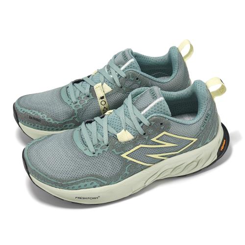 New Balance 越野跑鞋 Fresh Foam X Hierro V8 D 女鞋 寬楦 綠 緩衝 運動鞋 NB WTHIERG8-D