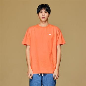 Lee 男款 寬鬆版 背後長框 鏤空大LOGO 短袖T恤 Modern