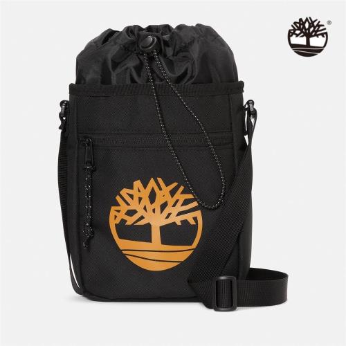 Timberland 中性黑色休閒側背小包│A61NYP56