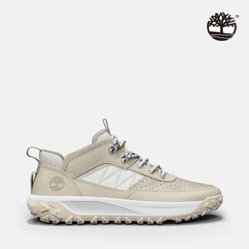 Timberland 女款白色 Greenstride™ Motion 6 低筒健行鞋│A2AVJEM3
