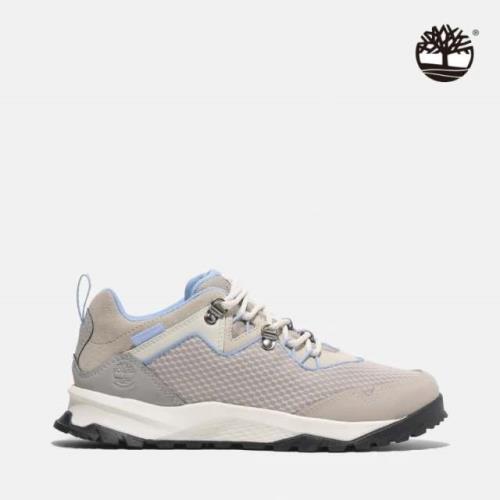 Timberland 女款灰色 Lincoln Peak 低筒休閒鞋│A2K4KEO4