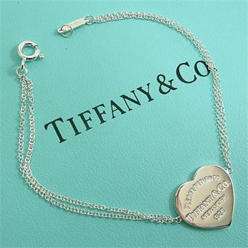 TIFFANY&Co. Return to Tiffany心牌925純銀手鍊